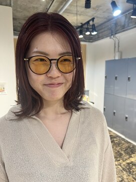 モクレン(mokuren.) red color