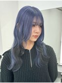 ネイビーカラー/インナーカラー