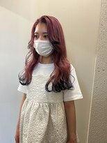 ヌークバイラヴェスト 四日市(neuk by lovest)&nbsp;ピンク×ブラック×エンドカラー