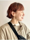 ショートボブパーマ/ボブパーマ/ニュアンスパーマ