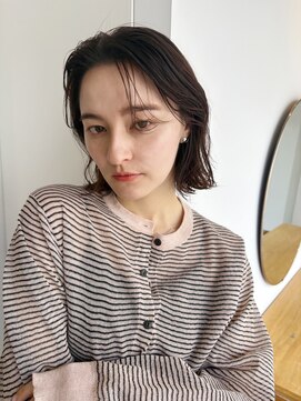 エヌ 烏丸(enu) ニュアンスボブパーマ