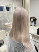エフェクトブリーチで作る!ホワイトミルクティー