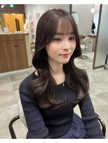 ボタン ハカタ(VOTAN hakata)&nbsp;【ろみおStyle】マロンベージュ/前髪顔まわり