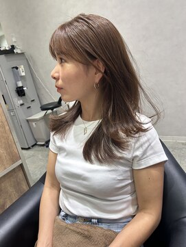アヴァンス セブンパーク天美 松原店(AVANCE.) ベージュ★艶カラー