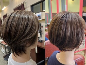 キュアケー(cureK)の写真/白髪を活かしたカラーでお悩みを解決して、大人女性の魅力を引き立たせます☆白髪が気になる方へおすすめ♪