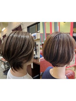 白髪を活かしたカラーでお悩みを解決して、大人女性の魅力を引き立たせます☆白髪が気になる方へおすすめ♪