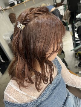 エイム(AiM) レイヤーカット/ハイレイヤー/ブルーブラック/透明感カラー