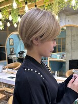 ロンドエニカ 大宮(Lond enika)&nbsp;ショート/ハイライトカラー/白髪/白髪ぼかし/くびれヘア/大宮