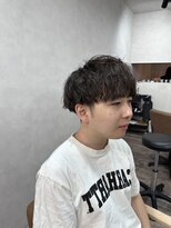 ティーヘア(t.hair)&nbsp;骨格矯正爽やかメンズショートカット/刈り上げ/マイクロバブル