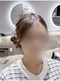 サイドアップ/心斎橋ヘアセット