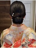 着物ヘアアレンジ♪