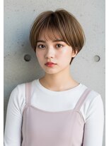 プラグ ヘアーデザイン 大名店(PLUG hair design)&nbsp;*ショートボブ/ショートヘア/脱白髪染め/白髪ぼかし/髪質改善