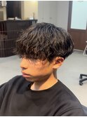 縦落ちシャドウパーマ