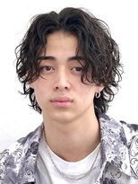 ゴールド 京都 三条(GOALD)&nbsp;ウルフセンターパートスパイラルパーマ