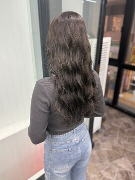 ヘアースマイルクー(HAIR SMILE COEUR) 【SAYAKA】ツヤ感ブラウン