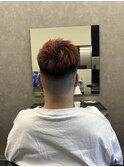 ダブルカラーオレンジヘアー