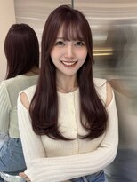 ルームバイシー 新宿(Loom. by Sea) *イメチェン×ピンクベージュ【新宿/韓国ヘア】