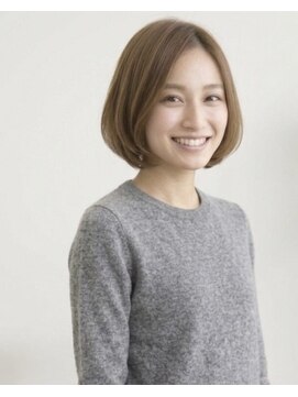 レウナ 外苑前(Reuna) 30代40代大人可愛いボブ 内巻き パーマ 似合わせ
