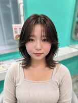 ビービー(BeB)&nbsp;【新垣】韓国風小顔レイヤー×髪質改善ストレート