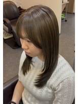 アンサ 長岡天神店(ANSA) 広がりを抑える上品ミディ|長岡天神