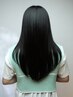 就活・研修向け◎ダメージレスで明るく戻せる黒染めカラー