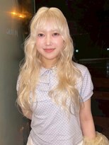 ユルク(JURK nagoya) 栄/ミルクティーブロンド/ダークブルー/デジタルパーマ