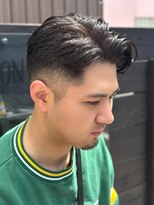 ノア(NOA) 外国人風×フェード×刈り上げ