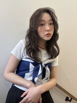 ヘアーアンドファッションシオミエイチ (hair＆fashion shiomi H)&nbsp;ゆるふわウェーブ×柔からブラウン