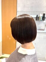 アース モード 新小岩店(EARTH/M) ナチュラルブラウン×丸みボブ