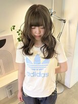 ニコフクオカヘアーメイク(NIKO Fukuoka Hair Make)&nbsp;【NIKO】ブリーチなしダブルカラー／オリーブベージュ／ベージュ