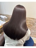 巻ける縮毛矯正/髪質改善/チョコレートブラウン.グレージュ