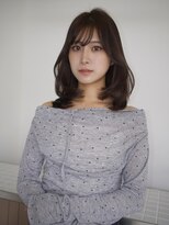 シクネ 新潟駅 万代(SHICUNE)&nbsp;＊KEI＊新潟/万代　ミディアムレイヤー　顔まわりレイヤー