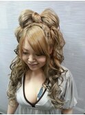 ふんわりcuteリボンヘアー