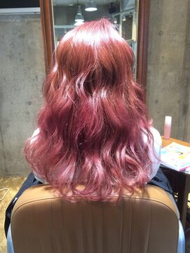 サロンドミルク 原宿(salon de MiLK) 【サロンドミルク原宿】ベリーピンクグラデーション