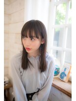 リル(Lilou)&nbsp;Lilou 大人可愛い小顔ロングブルージュカラー