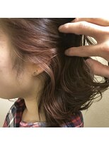 ビー オン ディー ヘア 池袋(BonD hair)&nbsp;#インナー桜カラー【池袋/髪質改善/ハイライト】