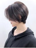 グレージュハイライト_ココアブラウンフリンジウェーブ_ba291013