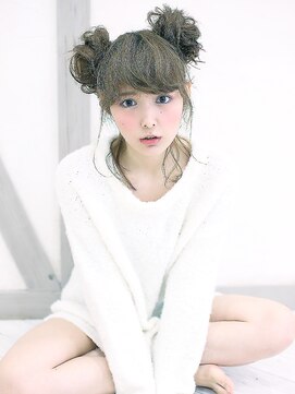 ルナラックスビー 沖縄店(Luna LUXBE) ツインお団子アレンジ