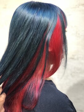 バカンス(VACANCES) サイケデリックインナーカラー