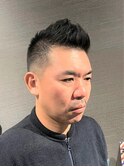 40代 ツーブロック フェードカット 大人のソフトモヒカン