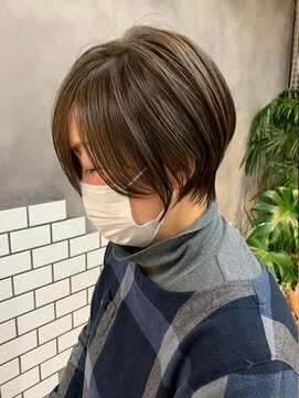 ティダスマイル(tida smile) 脱白髪染めハイライト＊白髪ぼかしハイライト＊40代50代60代