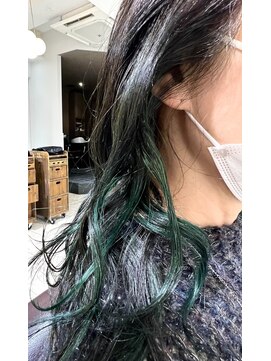 ネオリーブ チッタ 阿佐ヶ谷店(Neolive citta) 寒色インナーカラー