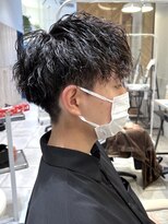 クアトログランシュ 水戸店(QUATRO×GranCieux) ツイストスパイラルパーマ×マッシュ