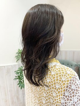 ネオリーブソラ 相模大野店(Neolive sola) セミロングレイヤー/ウルフ/ハイライト/白髪染め