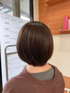 バディー ヘアー(Buddy Hair) ♪すっきりショートボブ&オリーブカラー♪