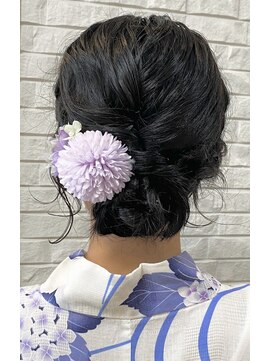 ザブックハンドサロン(The book hand salon) 浴衣着付+ヘアアレンジ