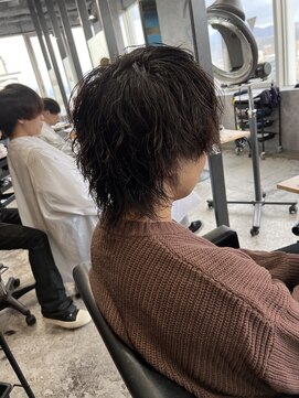 メンズサロン ゴールド 名古屋(GOALD) マッシュウルフ ウルフ ツイスト ツイストスパイラル