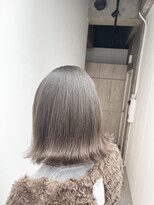 ヘッツ 仙台駅前店(HETTU)&nbsp;美髪/大人かわいい/こなれミディ/サンドベージュ