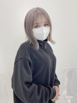 シアー(sheer) 《sheer》#ペールシルバー