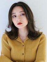 小顔カット20代30代40代ミディアム